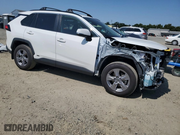 2022 Toyota RAV4 Hybrid XLE z VIN JTMRWRFV1ND565564, wystawiony jako Copart lot #59919735 z przebiegiem 36 091 mil mil oraz Szkoda całkowita • Salvage title. Historia ofert i sprzedaży dostępna na DreamBid. Obrazek 4.
