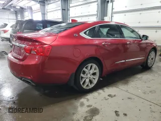 2015 Chevrolet Impala LTZ with VIN 1G1155SL4FU101157, listed as a Copart auction lot 45894775 with 132,570 mi miles and Salvage Title. Bid and sale history available at DreamBid. Image 3.