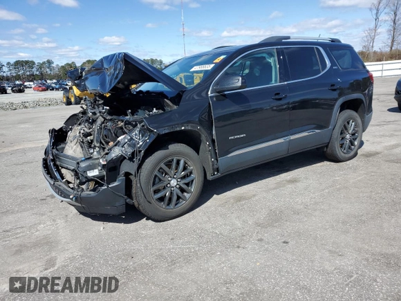 2018 GMC Acadia SLT with VIN 1GKKNULS3JZ247156, listed as a Copart auction lot 47986635 with 133,583 mi miles and Salvage title. Bid and sale history available at DreamBid. Image 1.