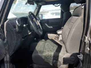 2011 Jeep Wrangler Rubicon with VIN 1J4HA6D11BL536151, listed as a Copart auction lot 44581625 with Not Provided miles and Salvage Title. Bid and sale history available at carsss.com. Image 7.