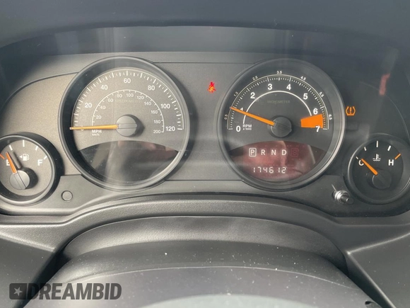 2016 Jeep Compass Sport with VIN 1C4NJCBA3GD568160, listed as a Copart auction lot 44409505 with 174,612 mi miles and Clean title. Bid and sale history available at DreamBid. Image 8.