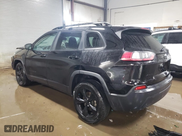 2020 Jeep Cherokee Altitude with VIN 1C4PJMLB9LD576053, listed as a Copart auction lot 45734955 with 55,902 mi miles and Salvage Title. Bid and sale history available at carsss.com. Image 2.