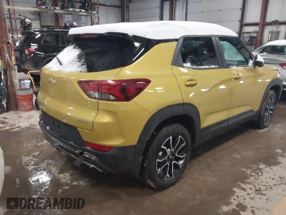 2023 Chevrolet TrailBlazer ACTIV with VIN KL79MSSL7PB175372, listed as a IAAI auction lot 41286447 with 18,243 mi miles and . Bid and sale history available at DreamBid. Image 4.