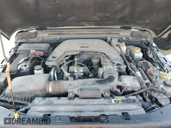 2020 Jeep Wrangler Unlimited Sahara with VIN 1C4HJXEG0LW301545, listed as a Copart auction lot 59279085 with 94,890 mi miles and Salvage title. Bid and sale history available at DreamBid. Image 11.