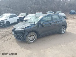 2019 Hyundai Kona SE with VIN KM8K1CAA6KU299032, listed as a IAAI auction lot 40973955 with 118,789 mi miles. Bid and sale history available at carsss.com. Image 2.