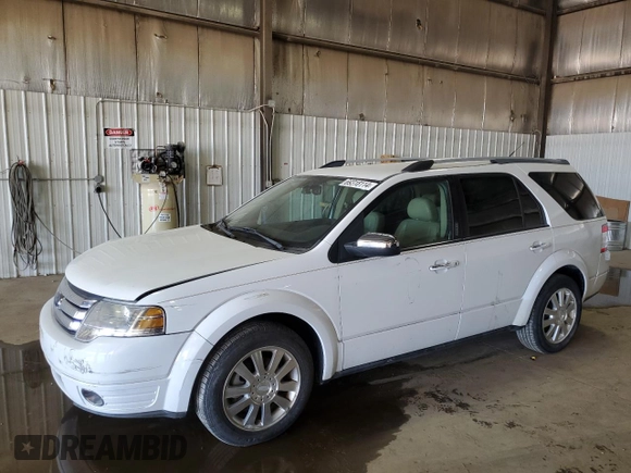 2008 Ford Taurus X Limited z VIN 1FMDK03W18GA17707, wystawiony jako Copart lot #85287524 z przebiegiem 121 231 mil mil oraz Nie do naprawy • Non repairable. Historia ofert i sprzedaży dostępna na DreamBid. Obrazek 1.
