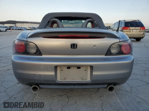 2001 Honda S2000 z VIN JHMAP114X1T006801, wystawiony jako Copart lot #48923585 z przebiegiem 50 502 mil mil oraz Szkoda całkowita • Salvage title. Historia ofert i sprzedaży dostępna na DreamBid. Obrazek 6.