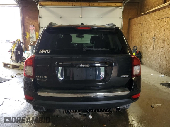 2016 Jeep Compass High Altitude с VIN 1C4NJDEB0GD738761, выставлен на аукционе Copart как лот 63696045 с пробегом 45 521 миль миль и Списание • Salvage title. История ставок и продаж доступна на DreamBid. Изображение 6.