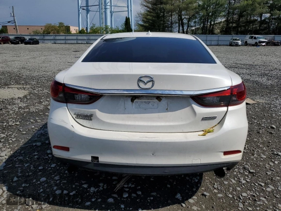 2016 Mazda Mazda6 i Touring with VIN JM1GJ1V51G1456728, listed as a Copart auction lot 55581855 with 223,604 mi miles and Clean Title. Bid and sale history available at carsss.com. Image 6.