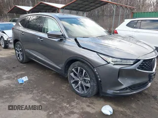 2023 Acura MDX Technology with VIN 5J8YE1H41PL006711, listed as a IAAI auction lot 41635489 with 38,003 mi miles and . Bid and sale history available at DreamBid. Image 1.