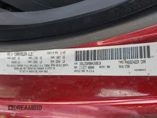 2008 Dodge Avenger SXT with VIN 1B3LC56R98N169618, listed as a IAAI auction lot 40626545 with 153,921 mi miles. Bid and sale history available at carsss.com. Image 9.