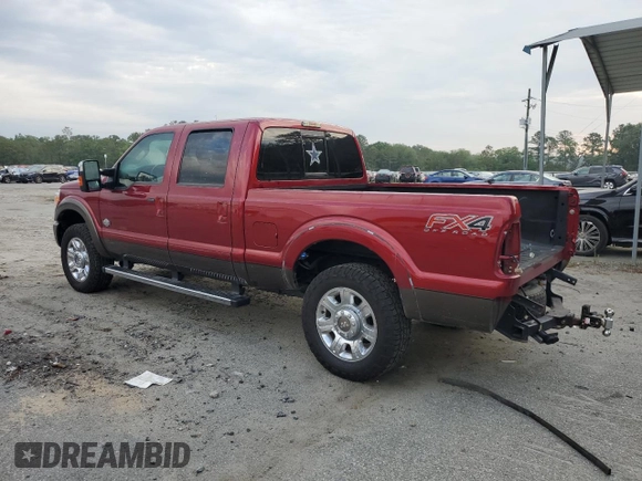 2016 Ford F-250 Lariat z VIN 1FT7W2BT9GEC49099, wystawiony jako Copart lot #51031955 z przebiegiem 77 414 mil mil oraz Szkoda całkowita • Salvage title. Historia ofert i sprzedaży dostępna na DreamBid. Obrazek 2.