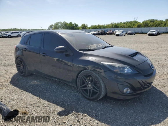 2012 Mazda 3 Mazdaspeed3 Touring with VIN JM1BL1L48C1681124, listed as a Copart auction lot 49603835 with 122,382 mi miles and Salvage Title. Bid and sale history available at DreamBid. Image 4.