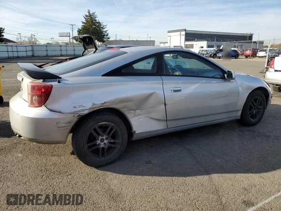 2003 Toyota Celica GT with VIN JTDDR32T130160859, listed as a Copart auction lot 77653844 with 0 mi miles and Salvage Title. Bid and sale history available at carsss.com. Image 3.