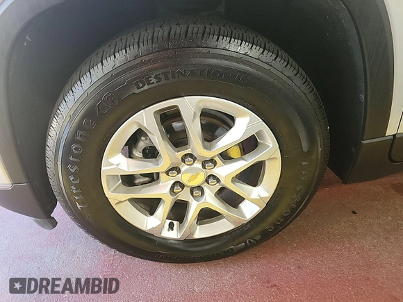 2021 Chevrolet Traverse LT Cloth with VIN 1GNEVMKWXMJ220477, listed as a IAAI auction lot 42842579 with 62,180 mi miles and . Bid and sale history available at DreamBid. Image 13.