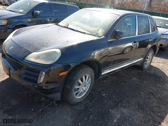 2008 Porsche Cayenne with VIN WP1AA29P98LA06837, listed as a IAAI auction lot 41837993 with 999,999 mi miles. Bid and sale history available at carsss.com. Image 2.