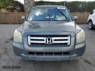 2007 Honda Pilot EX-L with VIN 5FNYF28657B022349, listed as a Copart auction lot 48085065 with 202,599 mi miles and Clean Title. Bid and sale history available at carsss.com. Image 5.