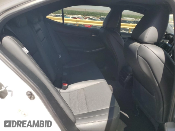 2017 Lexus IS 200t with VIN JTHBA1D22H5038785, listed as a Copart auction lot 58436715 with 76,298 mi miles and Salvage title. Bid and sale history available at DreamBid. Image 10.