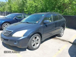 2006 Lexus RX 400h with VIN JTJHW31U560039001, listed as a IAAI auction lot 42233789 with 262,828 mi miles and . Bid and sale history available at DreamBid. Image 2.