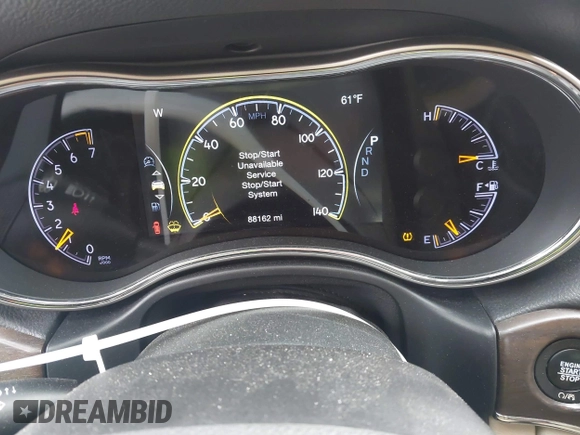 2017 Jeep Grand Cherokee Limited with VIN 1C4RJEBG7HC696166, listed as a IAAI auction lot 41712752 with 88,162 mi miles. Bid and sale history available at carsss.com. Image 7.