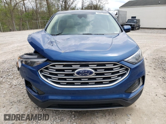 2022 Ford Edge SEL z VIN 2FMPK4J98NBB13788, wystawiony jako Copart lot #54913805 z przebiegiem 25 594 mil mil oraz Szkoda całkowita • Salvage title. Historia ofert i sprzedaży dostępna na DreamBid. Obrazek 5.
