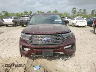 2022 Ford Explorer XLT with VIN 1FMSK7DH6NGA63920, listed as a Copart auction lot 51870815 with 30,619 mi miles and Salvage Title. Bid and sale history available at carsss.com. Image 5.