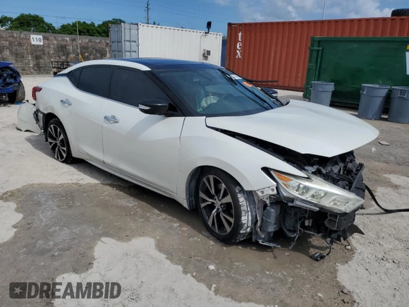 2017 Nissan Maxima SV z VIN 1N4AA6AP6HC370854, wystawiony jako Copart lot #60374645 z przebiegiem 151 160 mil mil oraz Czysty tytuł • Clean title. Historia ofert i sprzedaży dostępna na DreamBid. Obrazek 4.
