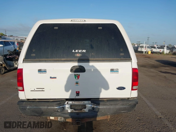 2005 Ford Super Duty F-250 XL with VIN 1FTSX21Y25EB33793, listed as a IAAI auction lot 42068623 with 128,726 mi miles. Bid and sale history available at carsss.com. Image 16.