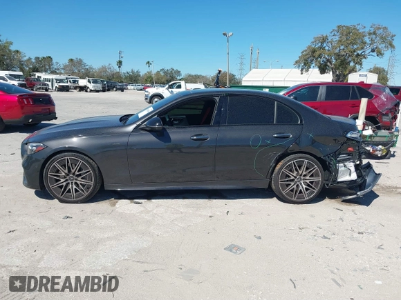 2024 Mercedes-Benz C 43 AMG with VIN W1KAF8HB4RR158637, listed as a IAAI auction lot 41586886 with 3,022 mi miles and . Bid and sale history available at DreamBid. Image 14.