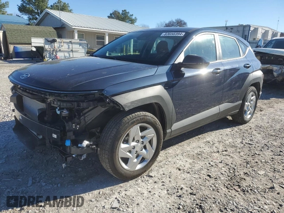 2024 Hyundai Kona SE with VIN KM8HA3AB3RU140045, listed as a Copart auction lot 83650394 with 3,378 mi miles and Salvage Title. Bid and sale history available at carsss.com. Image 1.