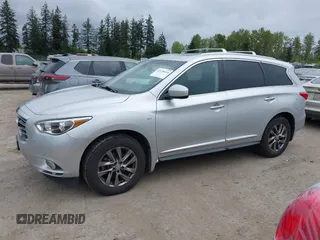 2014 Infiniti QX60 with VIN 5N1AL0MM3EC528187, listed as a IAAI auction lot 42126614 with 178,356 mi miles and . Bid and sale history available at carsss.com. Image 15.