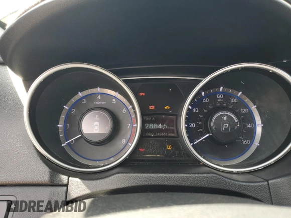 2011 Hyundai Sonata Limited with VIN 5NPEC4AC1BH275251, listed as a Copart auction lot 53206595 with 145,664 mi miles and Clean Title. Bid and sale history available at carsss.com. Image 9.