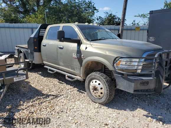2014 Ram 3500 Laramie with VIN 3C63RRJL4EG306435, listed as a Copart auction lot 71604784 with 268,225 mi miles and Clean Title. Bid and sale history available at carsss.com. Image 4.