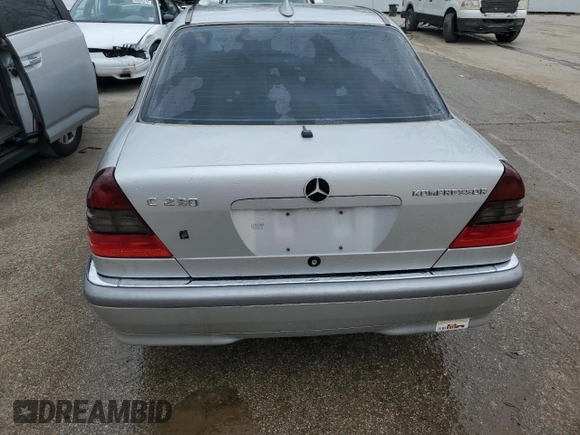 2000 Mercedes-Benz C 230 Kompressor with VIN WDBHA24GXYA821193, listed as a Copart auction lot 51160054 with 152,237 mi miles and Salvage Title. Bid and sale history available at carsss.com. Image 6.