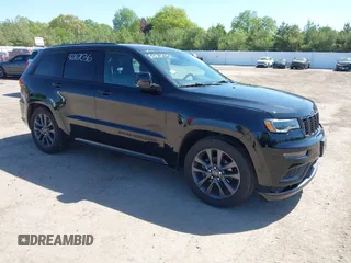 2018 Jeep Grand Cherokee High Altitude z VIN 1C4RJFCGXJC314528, wystawiony jako IAAI lot #42267036 z przebiegiem 75 390 mil mil oraz . Historia ofert i sprzedaży dostępna na DreamBid. Obrazek 1.