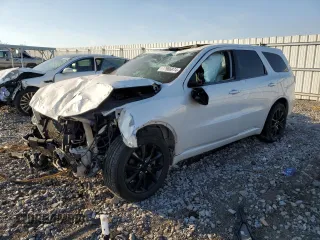 2017 Dodge Durango R/T with VIN 1C4SDHCT2HC675358, listed as a Copart auction lot 77986974 with 0 mi miles and Salvage Title. Bid and sale history available at carsss.com. Image 1.