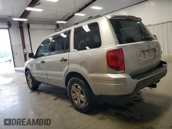 2003 Honda Pilot EX z VIN 2HKYF18553H583289, wystawiony jako Copart lot #57672315 z przebiegiem 227 984 mil mil oraz Czysty tytuł • Clean title. Historia ofert i sprzedaży dostępna na DreamBid. Obrazek 2.