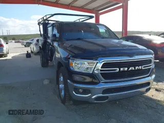 2020 Ram 1500 Big Horn with VIN 1C6SRFFT2LN283745, listed as a IAAI auction lot 41544136 with 102,191 mi miles. Bid and sale history available at carsss.com. Image 1.