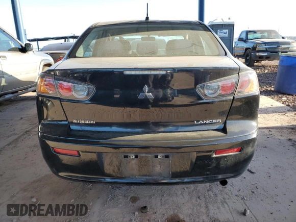 2010 Mitsubishi Lancer DE with VIN JA32U1FU9AU032841, listed as a Copart auction lot 54916505 with 112,200 mi miles and Clean Title. Bid and sale history available at carsss.com. Image 6.