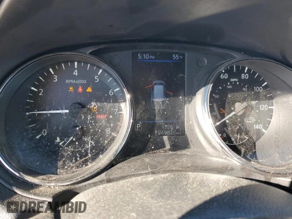 2020 Nissan Rogue SV with VIN 5N1AT2MT5LC797310, listed as a Copart auction lot 49974285 with 94,982 mi miles and Salvage Title. Bid and sale history available at DreamBid. Image 9.