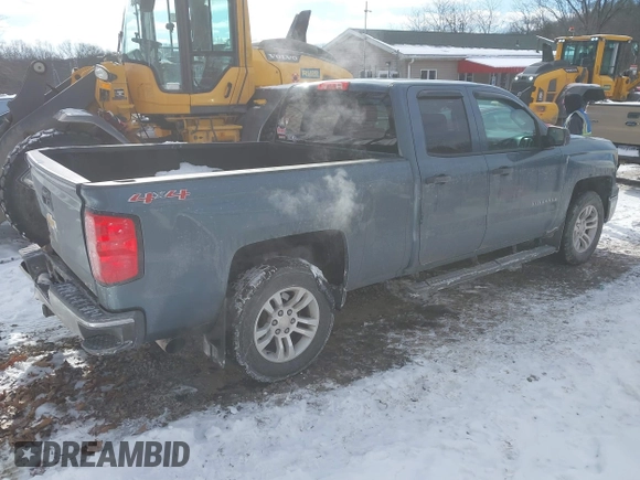 2014 Chevrolet Silverado 1500 LT with VIN 1GCVKREC0EZ291142, listed as a IAAI auction lot 41288155 with 112,384 mi miles and . Bid and sale history available at DreamBid. Image 4.