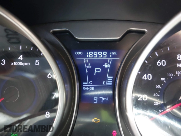 2012 Hyundai Veloster w/Gray Int with VIN KMHTC6ADXCU037879, listed as a IAAI auction lot 42093850 with 189,991 mi miles and . Bid and sale history available at DreamBid. Image 7.