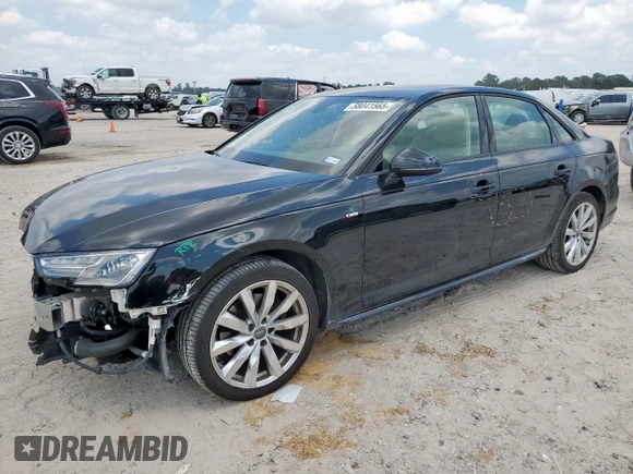 2018 Audi A4 Premium z VIN WAUKMAF44JA068016, wystawiony jako Copart lot #58041565 z przebiegiem 28 665 mil mil oraz Szkoda całkowita • Salvage title. Historia ofert i sprzedaży dostępna na DreamBid. Obrazek 1.