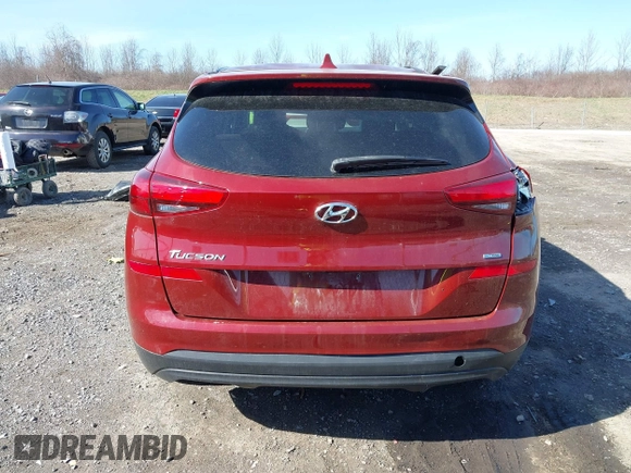 2020 Hyundai Tucson SE with VIN KM8J2CA43LU241383, listed as a IAAI auction lot 41952052 with 15,491 mi miles. Bid and sale history available at carsss.com. Image 16.