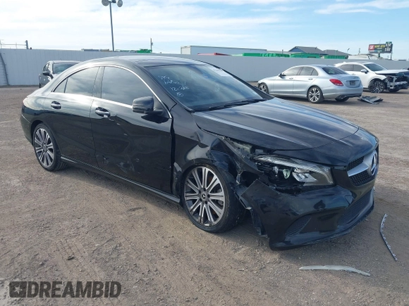 2019 Mercedes-Benz CLA 250 with VIN WDDSJ4GB4KN756480, listed as a IAAI auction lot 41301582 with 112,907 mi miles and . Bid and sale history available at DreamBid. Image 1.