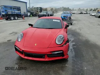 2024 Porsche 911 Turbo with VIN WP0AD2A96RS253164, listed as a Copart auction lot 81197284 with 4,405 mi miles and Salvage Title. Bid and sale history available at carsss.com. Image 13.