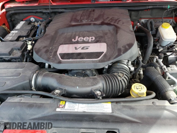 2012 Jeep Wrangler Sport с VIN 1C4AJWAG6CL101529, выставлен на аукционе Copart как лот 56457465 с пробегом Не указан миль и Чистый • Clean title. История ставок и продаж доступна на DreamBid. Изображение 12.