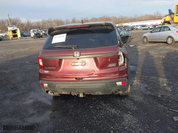 2019 Honda Passport Sport with VIN 5FNYF8H28KB010043, listed as a IAAI auction lot 41143248 with 69 mi miles. Bid and sale history available at carsss.com. Image 15.