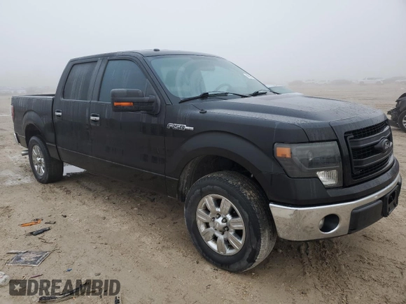 2012 Ford F-150 XL with VIN 1FTFW1CF1CKE31499, listed as a Copart auction lot 46225155 with 214,032 mi miles and Salvage Title. Bid and sale history available at carsss.com. Image 4.