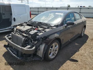 2018 Ford Fusion SE with VIN 3FA6P0HD0JR133698, listed as a Copart auction lot 62895245 with 82,077 mi miles and Salvage title. Bid and sale history available at DreamBid. Image 1.